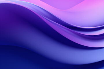 Purple cool wave background material, Generative AI	