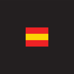Vector Spain flag, Spain flag illustration, Spain flag picture, Spain flag image