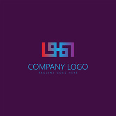 Fototapeta na wymiar Letter G Logo with Simple and Elegant Color Gradations