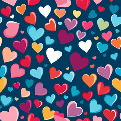Valentines Day Patterns Unique Heart Designs for Romantic