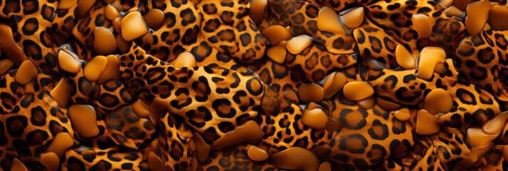 Real Skin Texture Leopard Seamless Pattern , Banner Image For Website, Background Pattern Seamless, Desktop Wallpaper