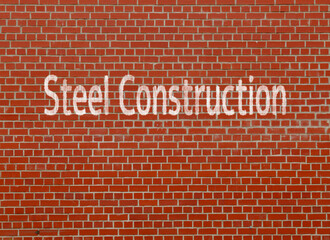 Fototapeta na wymiar Steel Construction: Assembling structures using steel beams, columns, and fram