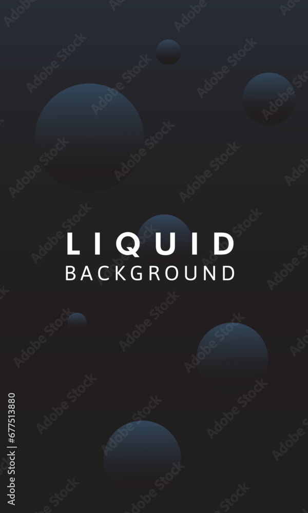 Aufkleber minimal covers design liquid background. simple shapes with gradients. eps10 layered vector.