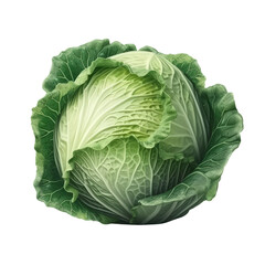 Obraz premium Cabbage, Generative AI