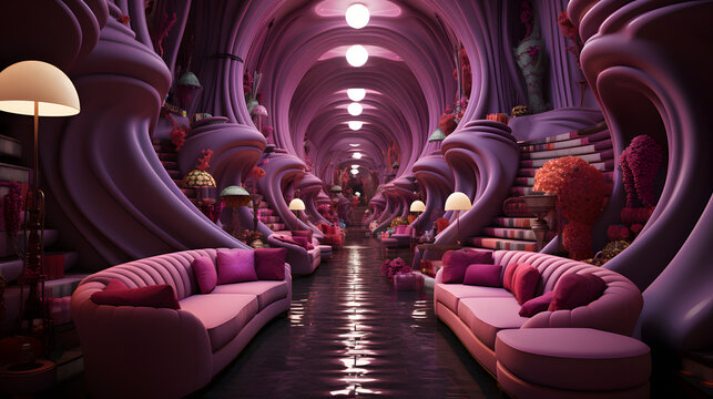 wonka's interior