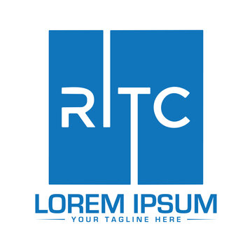 RTC Letter Logo Design Professional Logo Design
