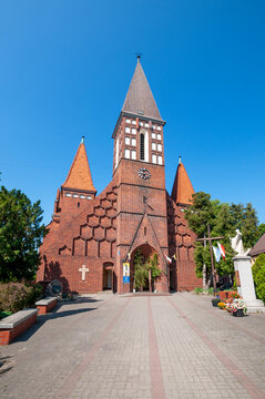 Church of St. Andrzej Bobola in Szubin, Kuyavian-Pomeranian Voivodeship, Poland