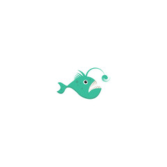set of cute sea animals with expressions graphic