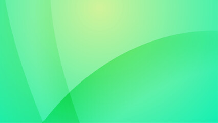 Green vector modern abstract background with shapes