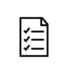 Report project development icon with black outline style. report, business, finance, financial, analysis, chart, concept. Vector Illustration