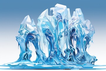 Ice Sculptures - Generative AI