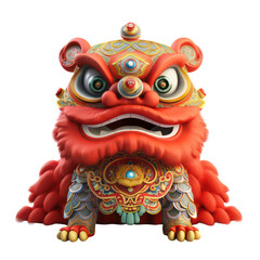 Chinese new year of the dragon with Chinese zodiac dragon.