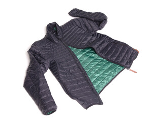 Winter jacket isolated on white