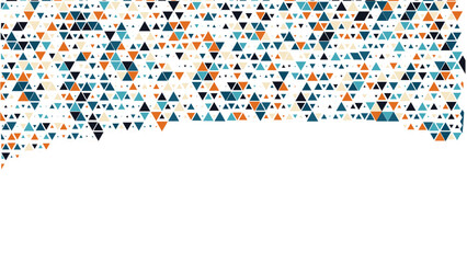 Colorful colourful vector flat mosaic triangle background with shapes
