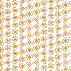 Gold East Pattern. Asia Oriental Pattern Texture. Korean Asian Asia Element. Vector Japanese Design. Gold Chinese East Background. China Yellow Chinese Background. Japanese Seamless Japan Pattern.