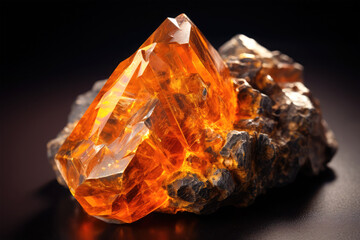 color gemstone on background