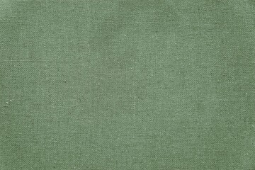 Green burlap with beautiful canvas texture of blue fabric in retro style with beautiful blue fabric canvas texture as vintage burlap for background and design