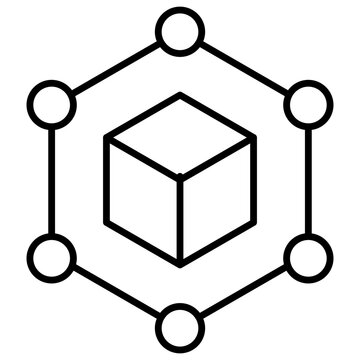 Virtuelle Realit&auml;t Digitaler Raum Blockkette