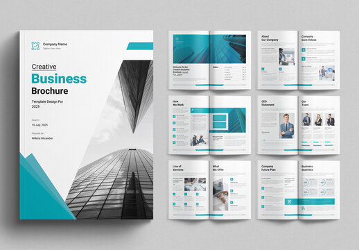 Creative Business Brochure Layout Design Template