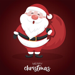 Merry Christmas background and Christmas elements vector collection