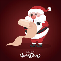 Merry Christmas background and Christmas elements vector collection