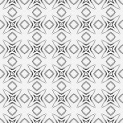 Organic tile. Black and white impressive boho