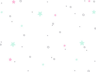 Stars And Bubbles Background