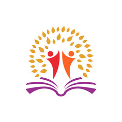 Education logo, education university and college school academy institute club logo. learning logo emblem style