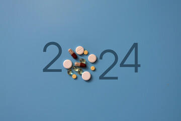 The new year 2024 is the year of health. Health in the new year