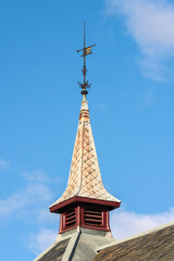 Tower architecture in the town of Gjøvik, Norway.