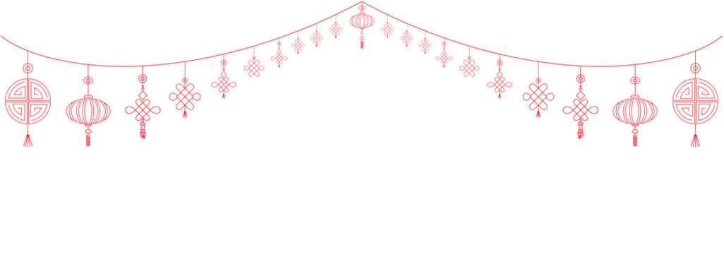Lantern vector design for Chinese New Year