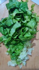 fresh spinach leaves