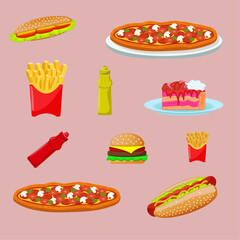 Fast food, еда на вынос