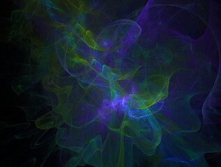 Imaginatory fractal abstract background Image