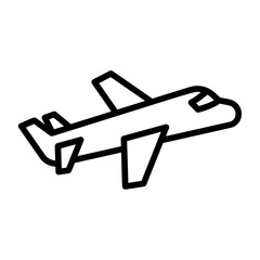  Aircraft, airplane, jet, airliner, flying machine icon and easy to edit.