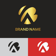 Golden luxury smart minimal modern logo design vector. is a professional business and premium logo design. 100% Editable vectors. EPS documents. Icon symbol vector EPS 10