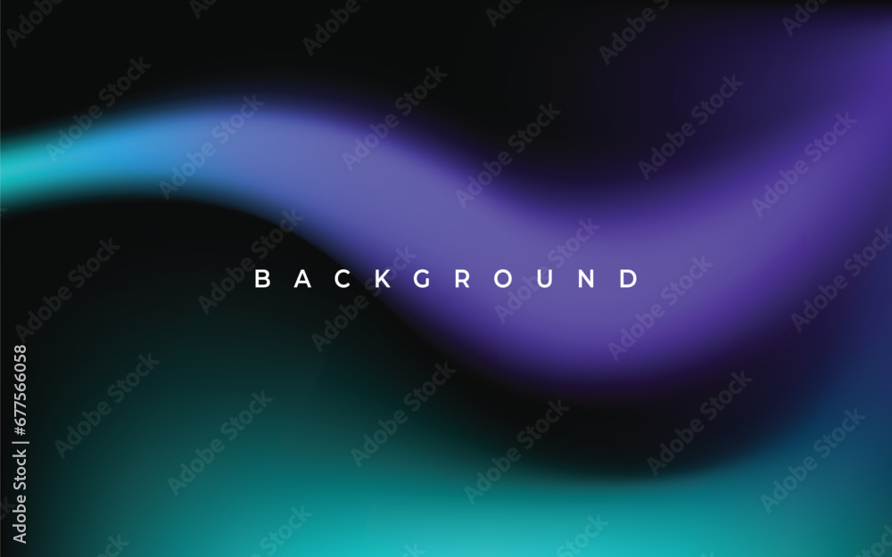 Wall mural modern abstract gradation background vector with multicolor