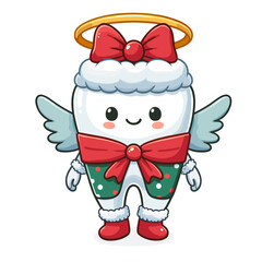 christmas funny tooth