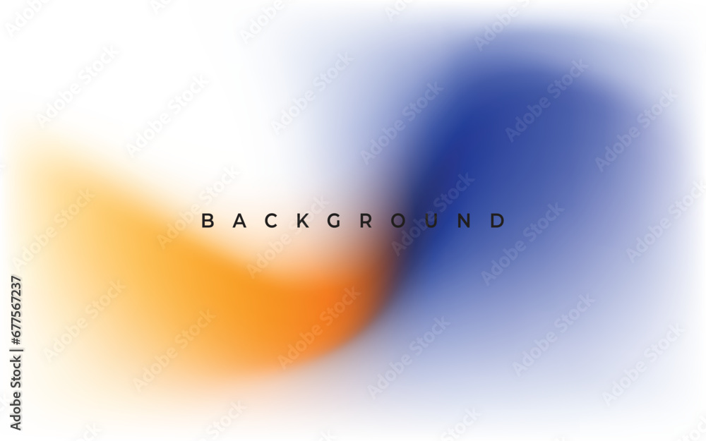 Wall mural modern gradient multicolored background vector graphic