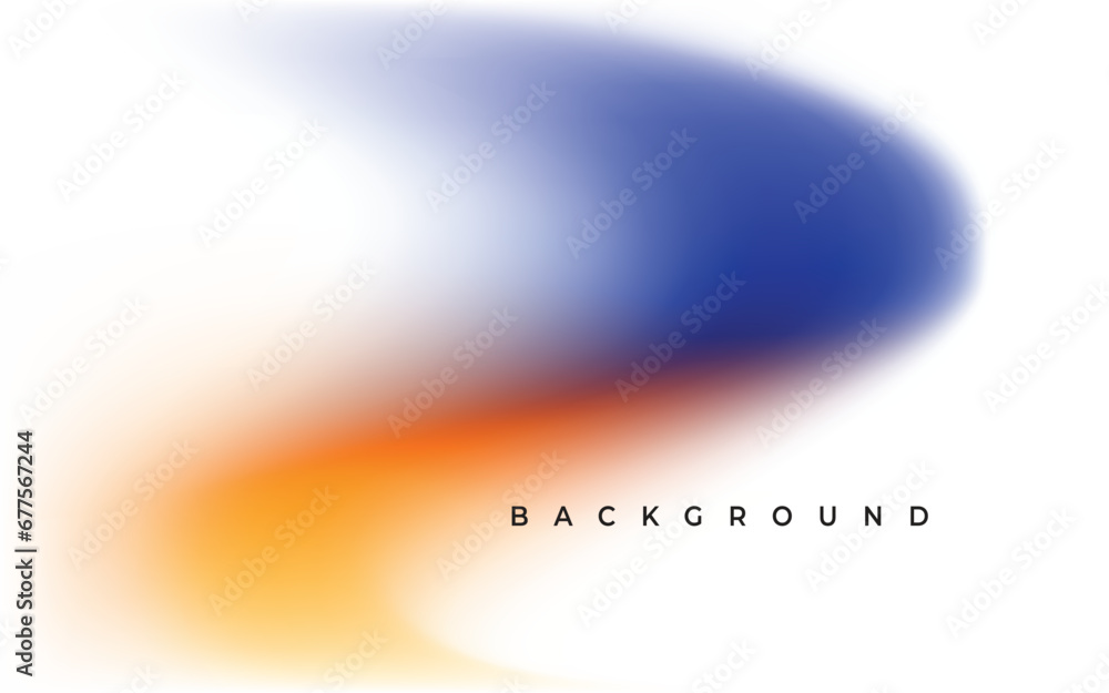Wall mural modern gradient multicolored background vector graphic
