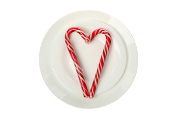 PNG,Christmas candies, isolated on white background