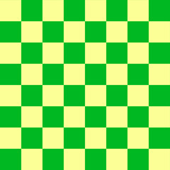 green and white chess board tile