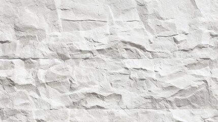 White stone grunge background, rough rock wall texture, Generative AI