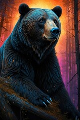 Bear in the forest
