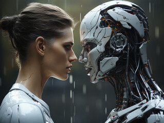 Sci-Fi Faceoff, Half Robot, Half Human