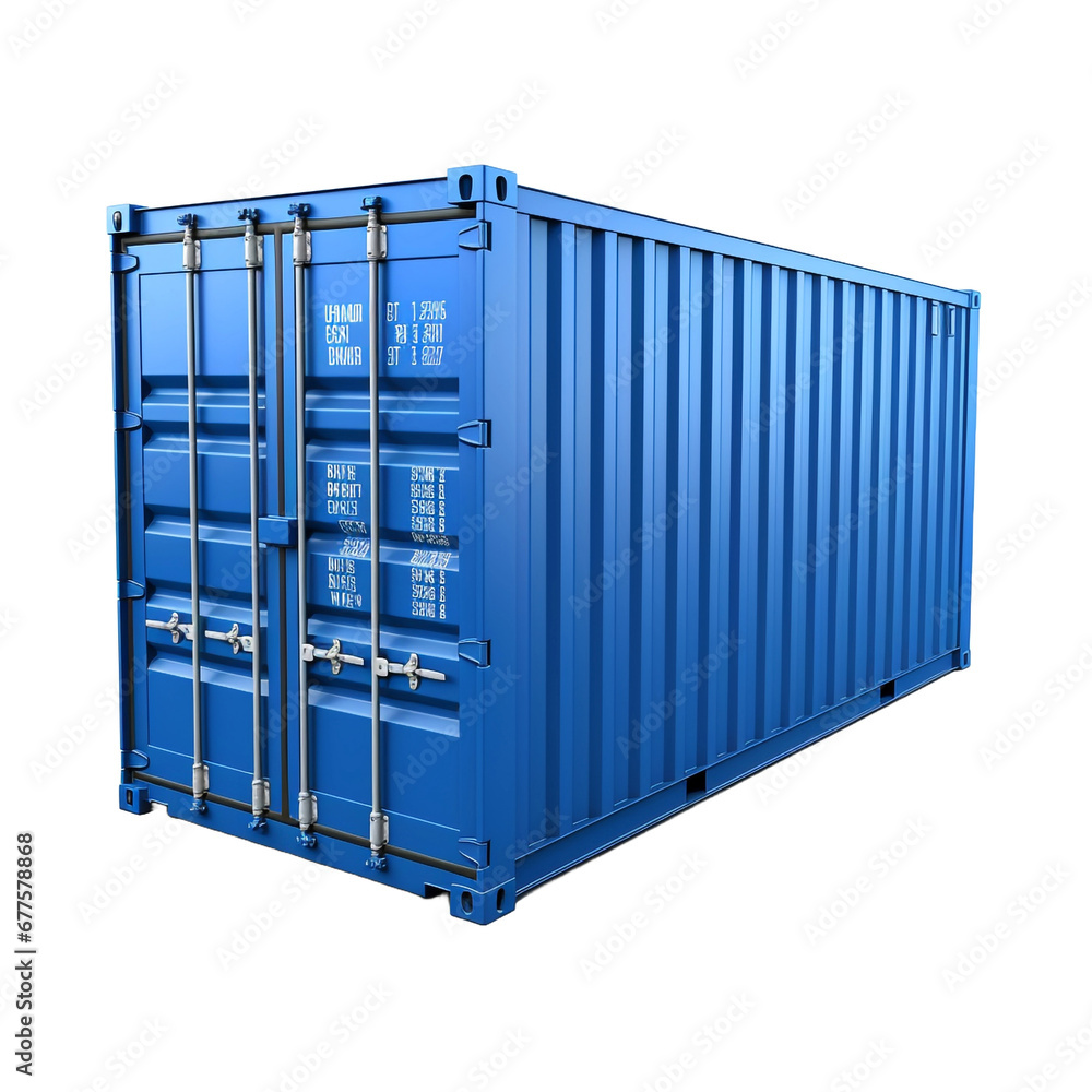 Poster container isolated on transparent background