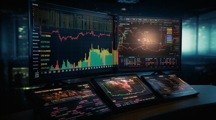 Analyze the impact of simulated economic events on virtual stock portfolios