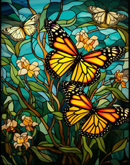 abstract floral background