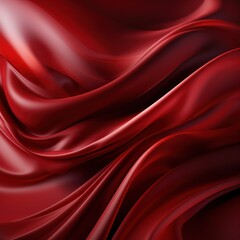 Fototapeta premium Abstract 3D Background with monochrome wavy flowing liquid paint