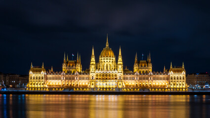 Fototapeta premium Országház, budapest, parliament, hungary, 